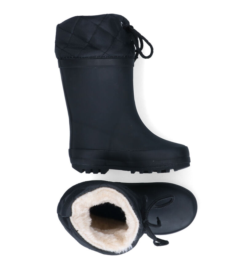 Xplor Rainboot Collar Zwarte Regenlaarzen voor jongens (313342) - geschikt voor steunzolen